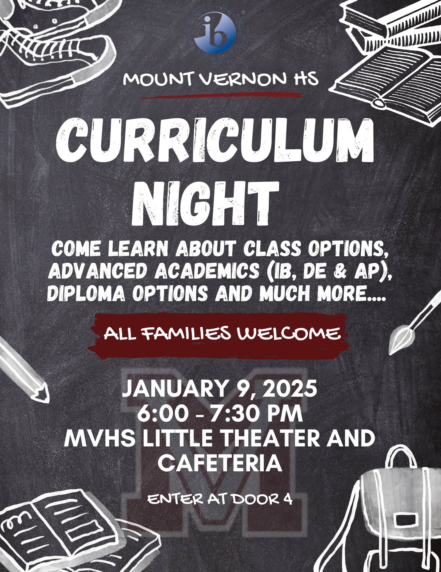 Image of Curriculum Night Flyer