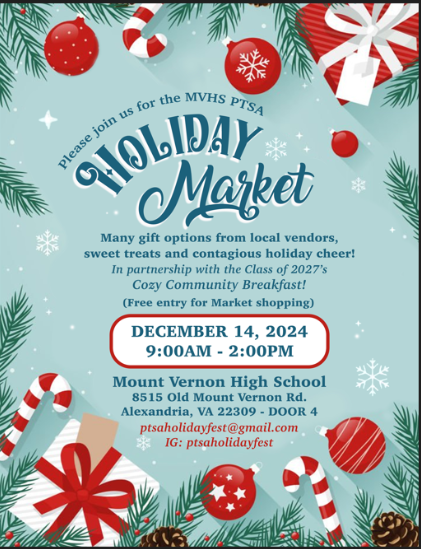 Image of Holiday market flyer