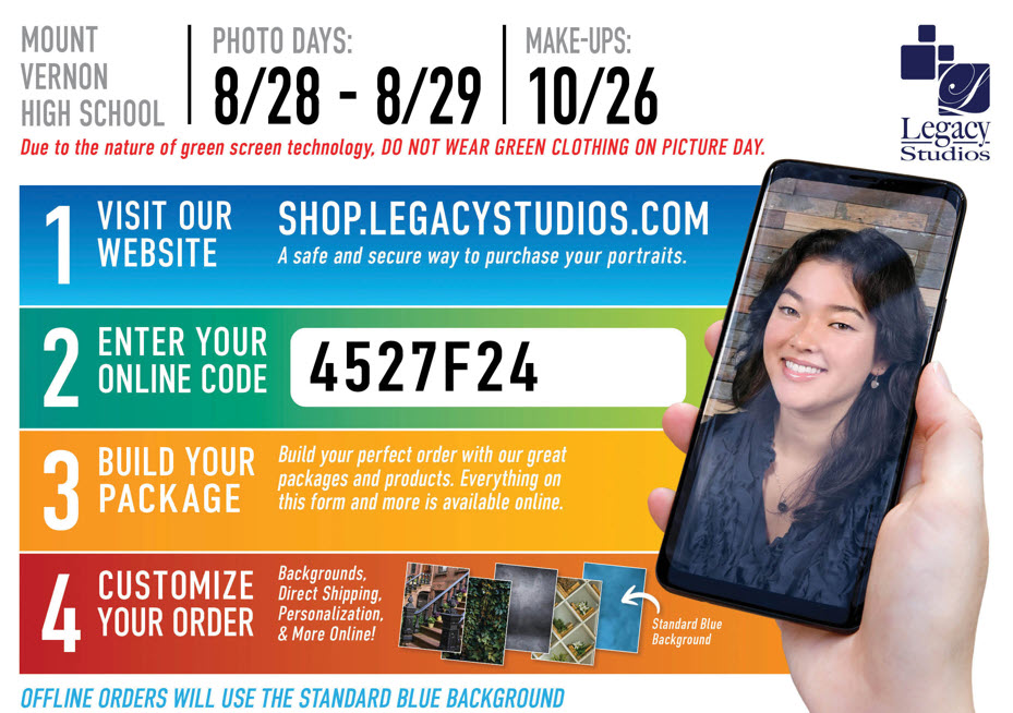 Image of the MVHS Legacy Studios Picture Flyer
